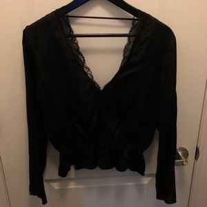 Aritzia Silk Blouse